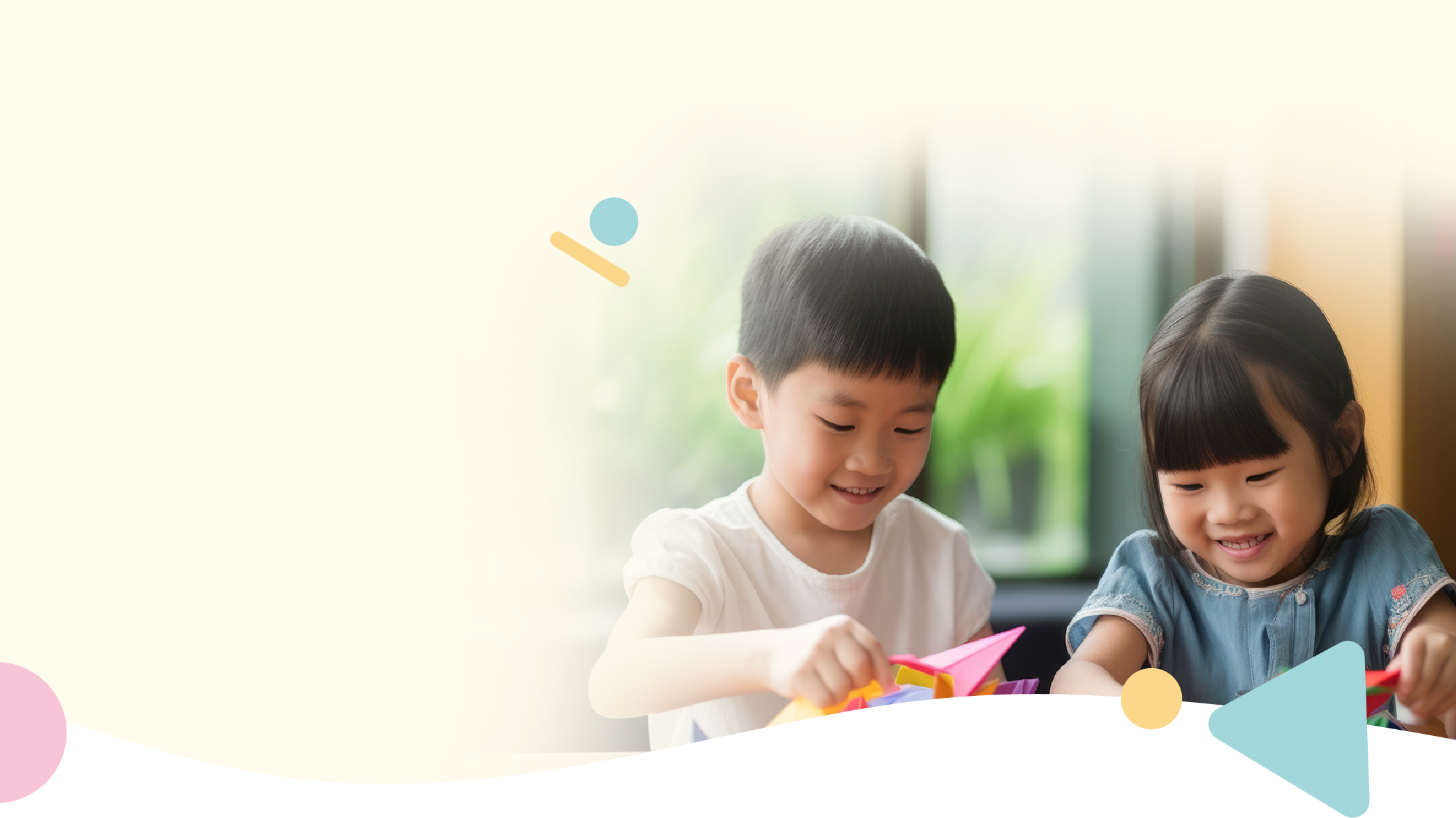 Kids having a fun and engaging therapy programme in Singapore