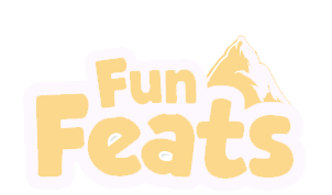 FunFeats logo in yellow